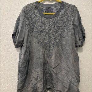 NWOT Johnny Was Pete & Greta Blouse L boho tunic with leggings embroidered